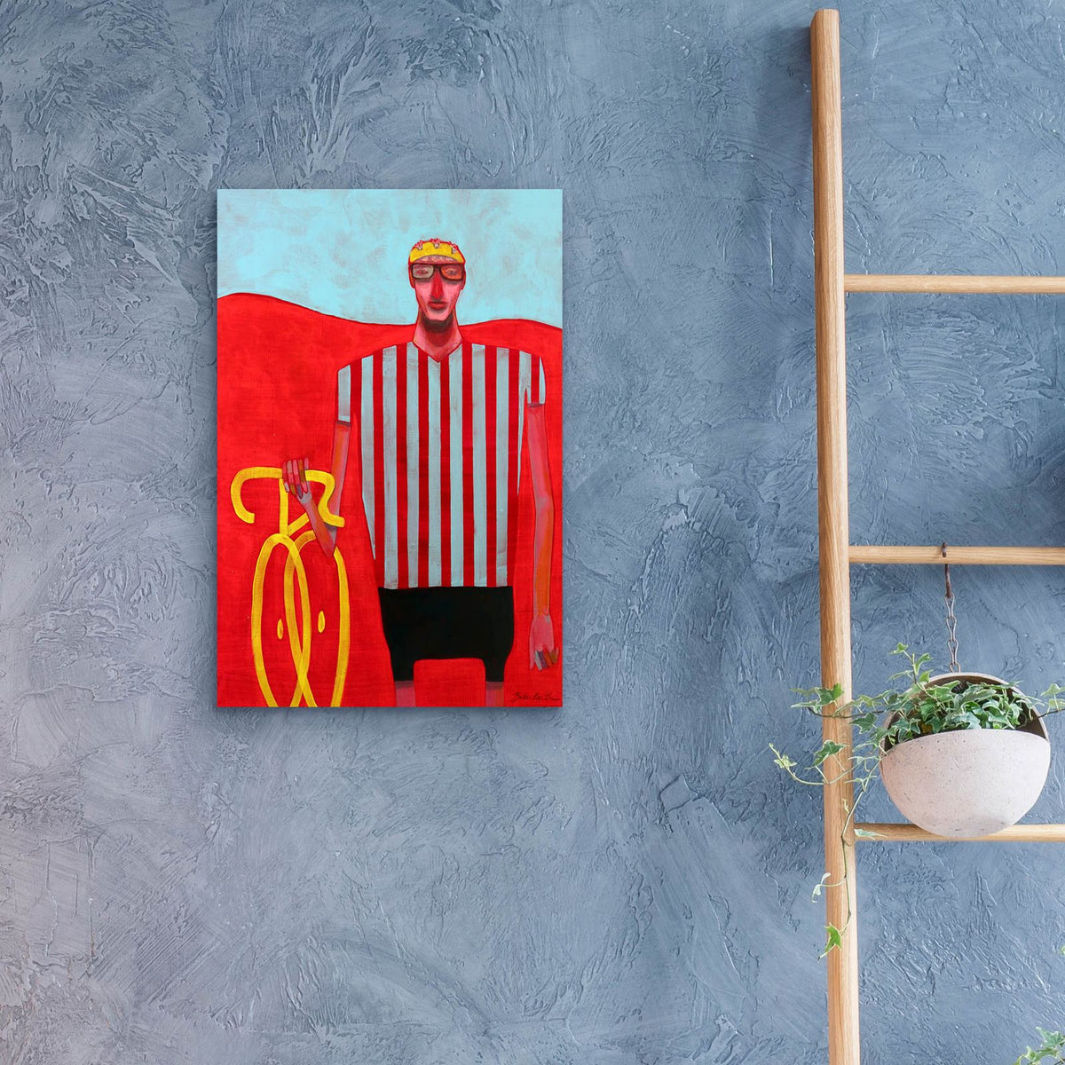 Ride On by Bebe Keith - 16x24 acrylic wall art in a room