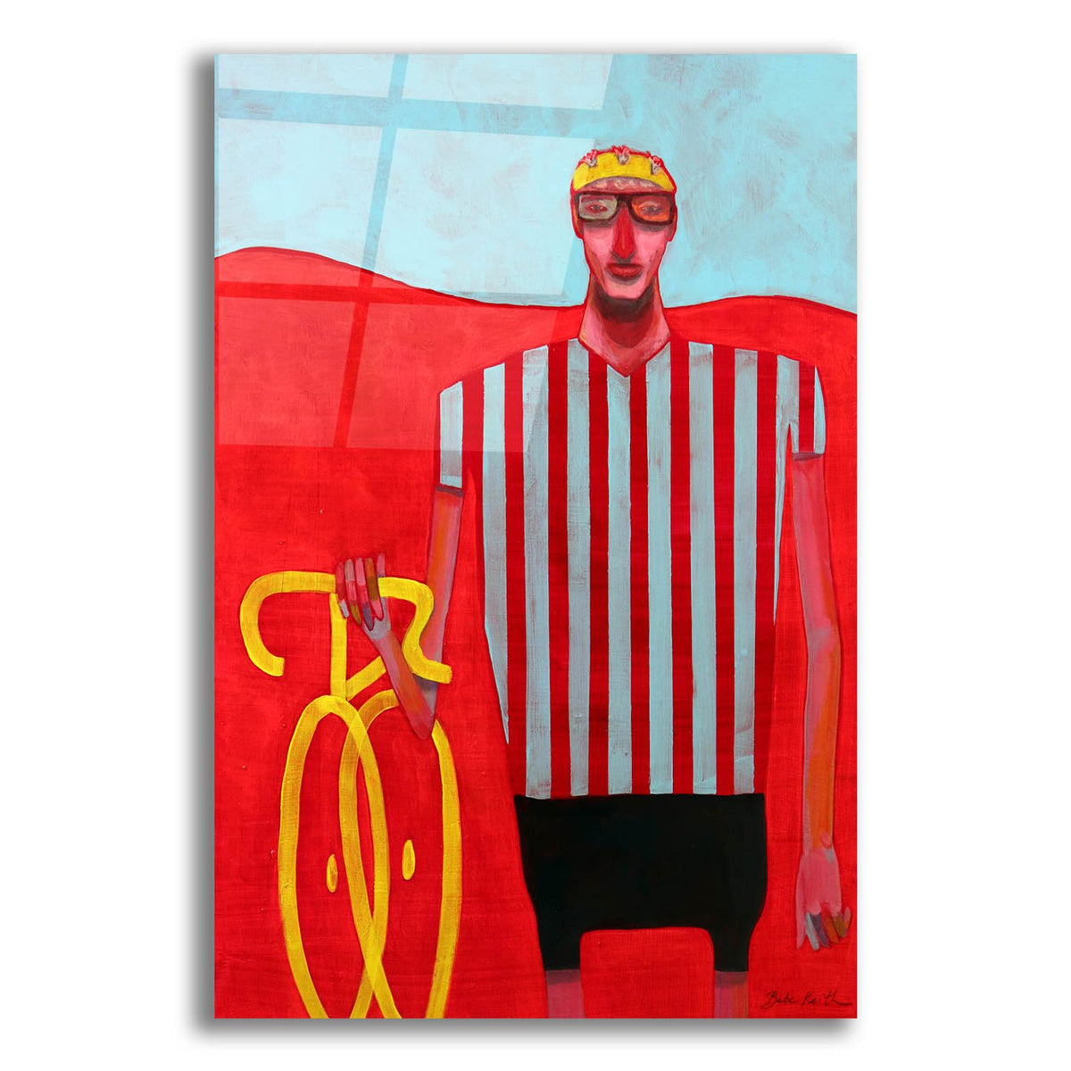 Ride On by Bebe Keith acrylic glass wall art
