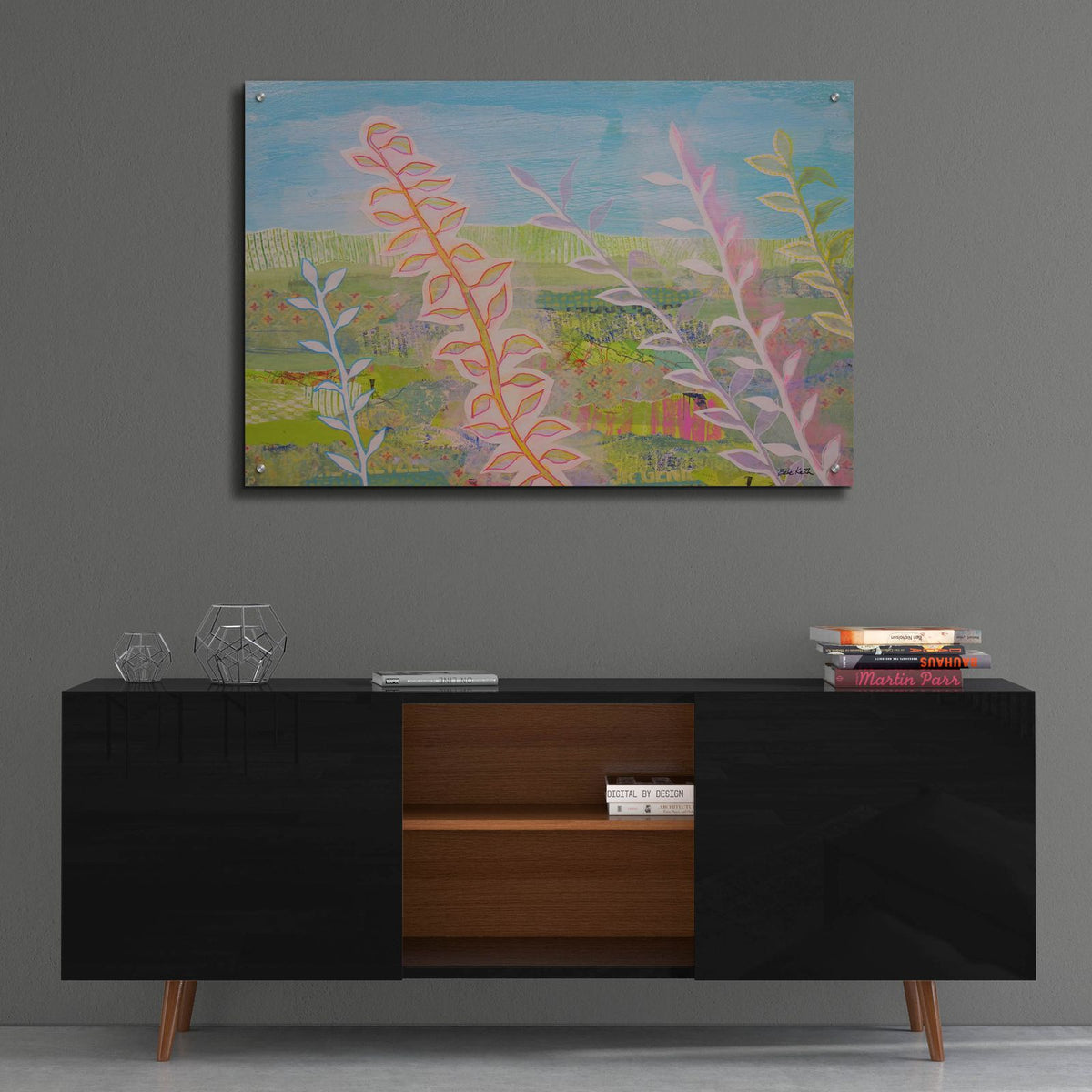 Seldom Is Heard A Discouraging Word by Bebe Keith - 36x24 acrylic wall art in a room
