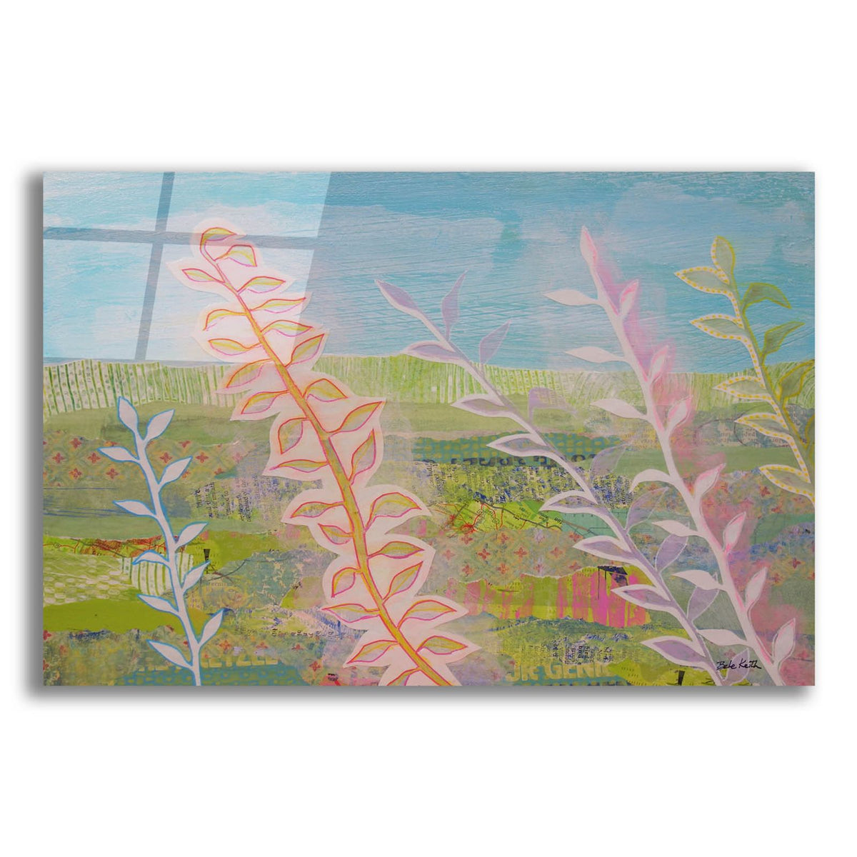 Seldom Is Heard A Discouraging Word by Bebe Keith acrylic glass wall art