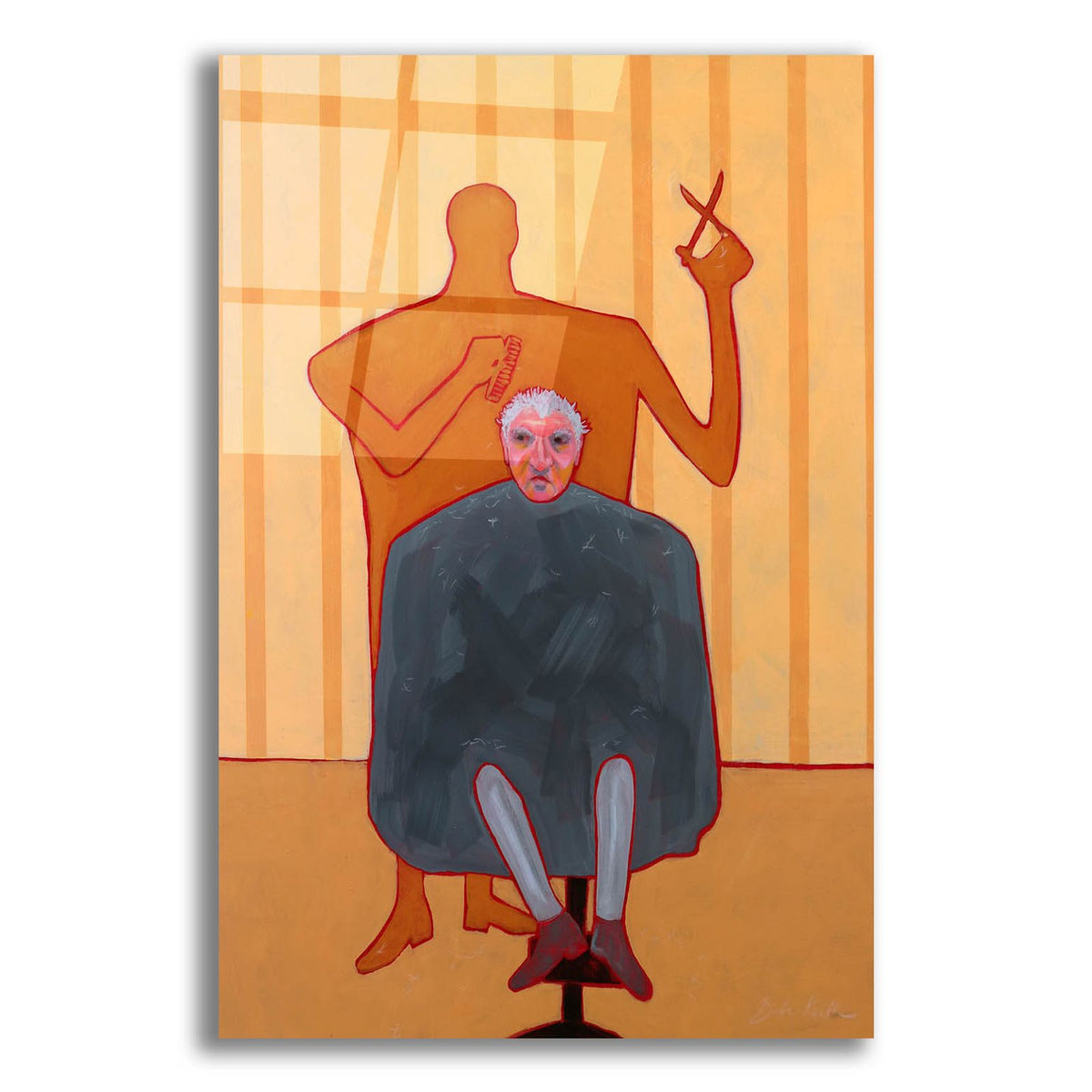 Shave And A Haircut by Bebe Keith acrylic glass wall art