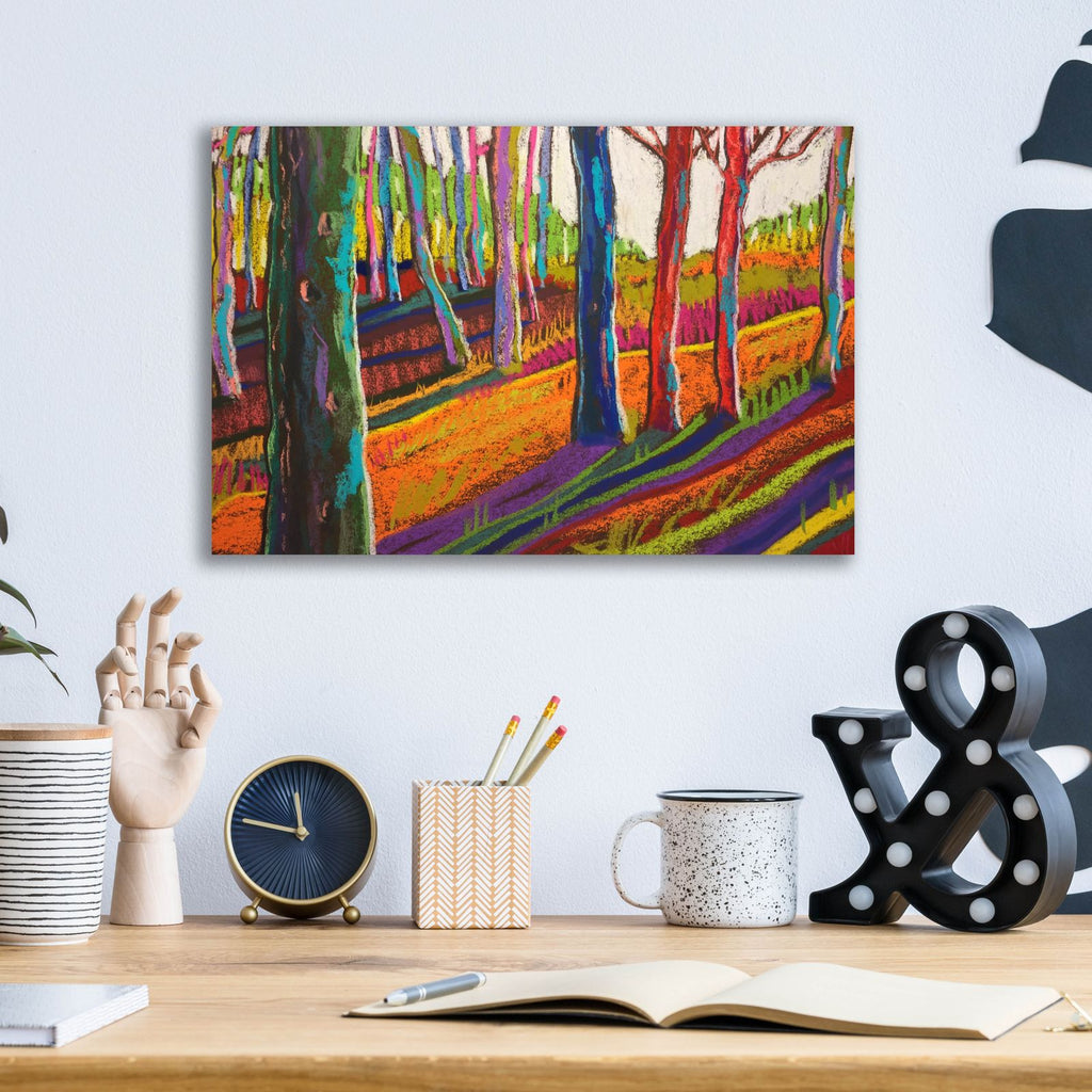 Slope by Bebe Keith - 16x12 acrylic wall art in a room