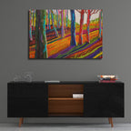 Slope by Bebe Keith - 36x24 acrylic wall art in a room
