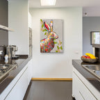 Spring Morning Rabbit by Bebe Keith - 24x36 acrylic wall art in a room