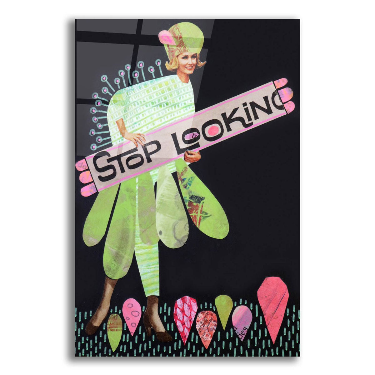 Stop Looking by Bebe Keith acrylic glass wall art