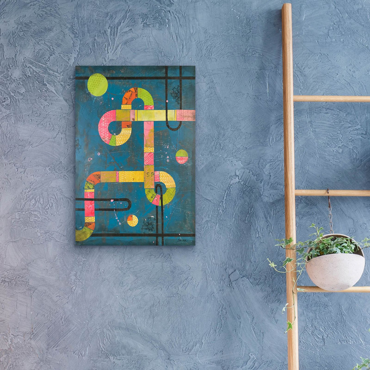 The Art Of Play 1 by Bebe Keith - 16x24 acrylic wall art in a room