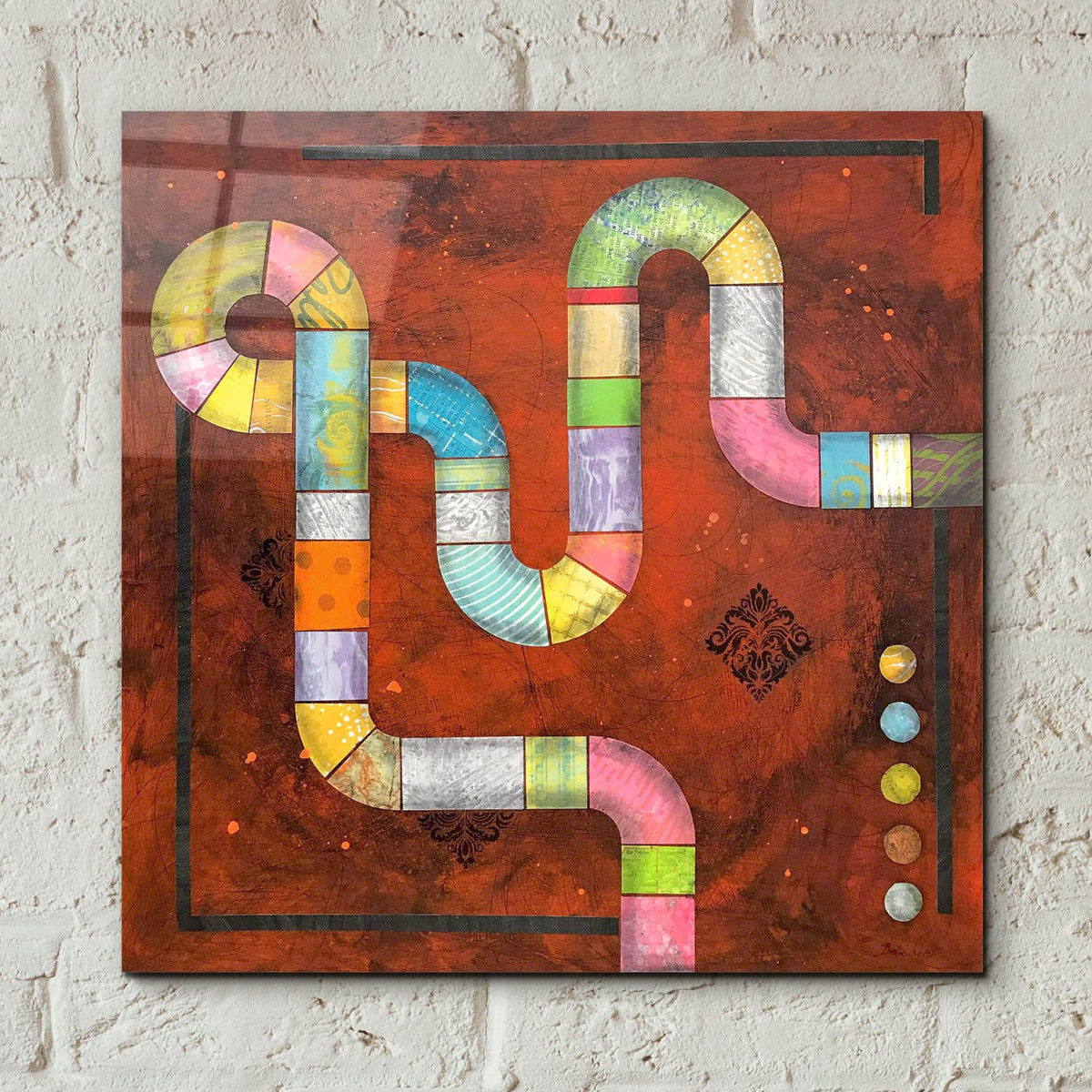 The Art Of Play 3 by Bebe Keith - 12x12 acrylic wall art in a room