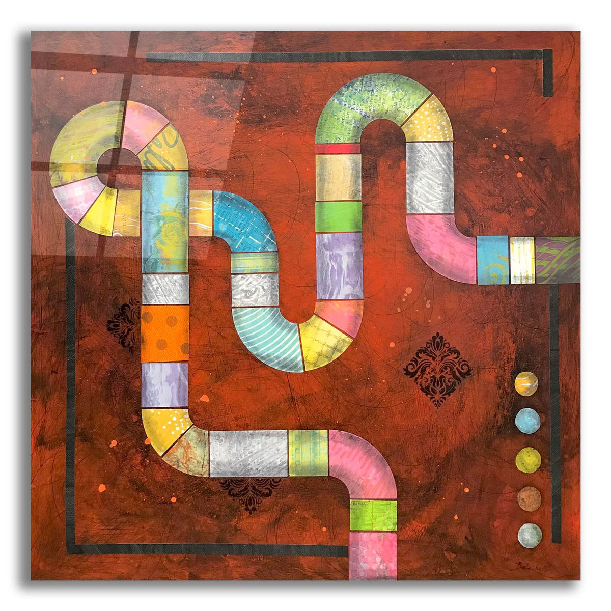 The Art Of Play 3 by Bebe Keith acrylic glass wall art