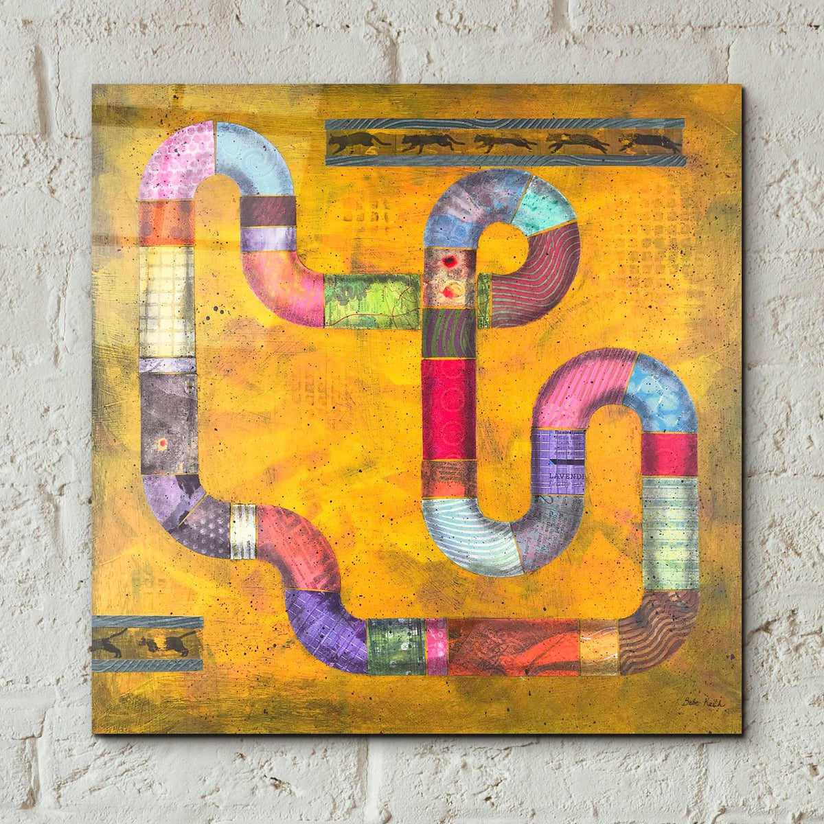 The Art Of Play 4 by Bebe Keith - 12x12 acrylic wall art in a room