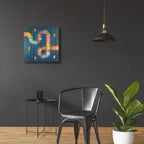 The Art Of Play 5 by Bebe Keith - 24x24 acrylic wall art in a room