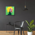 The Path Ahead by Bebe Keith - 24x24 acrylic wall art in a room
