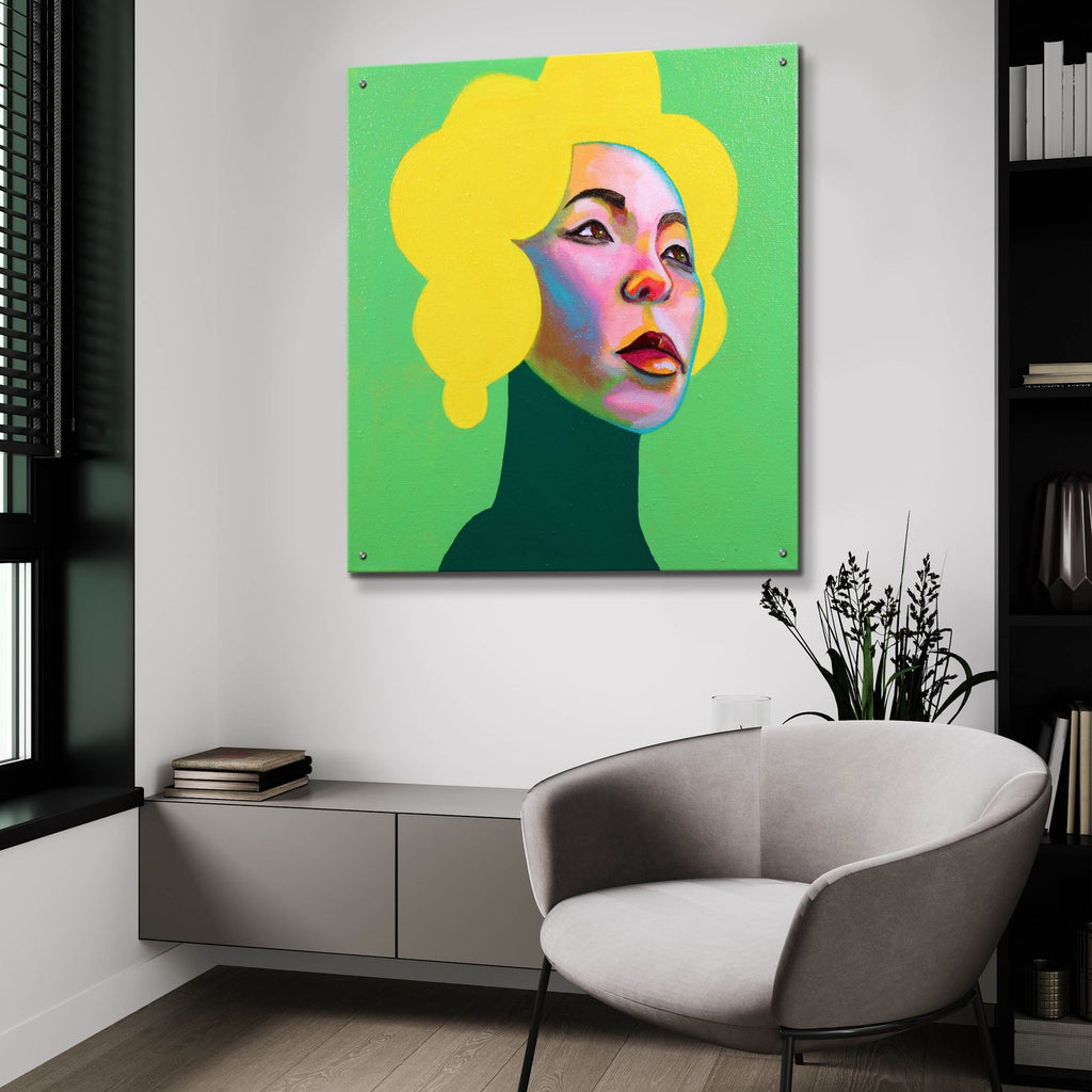 The Path Ahead by Bebe Keith - 36x36 acrylic wall art in a room
