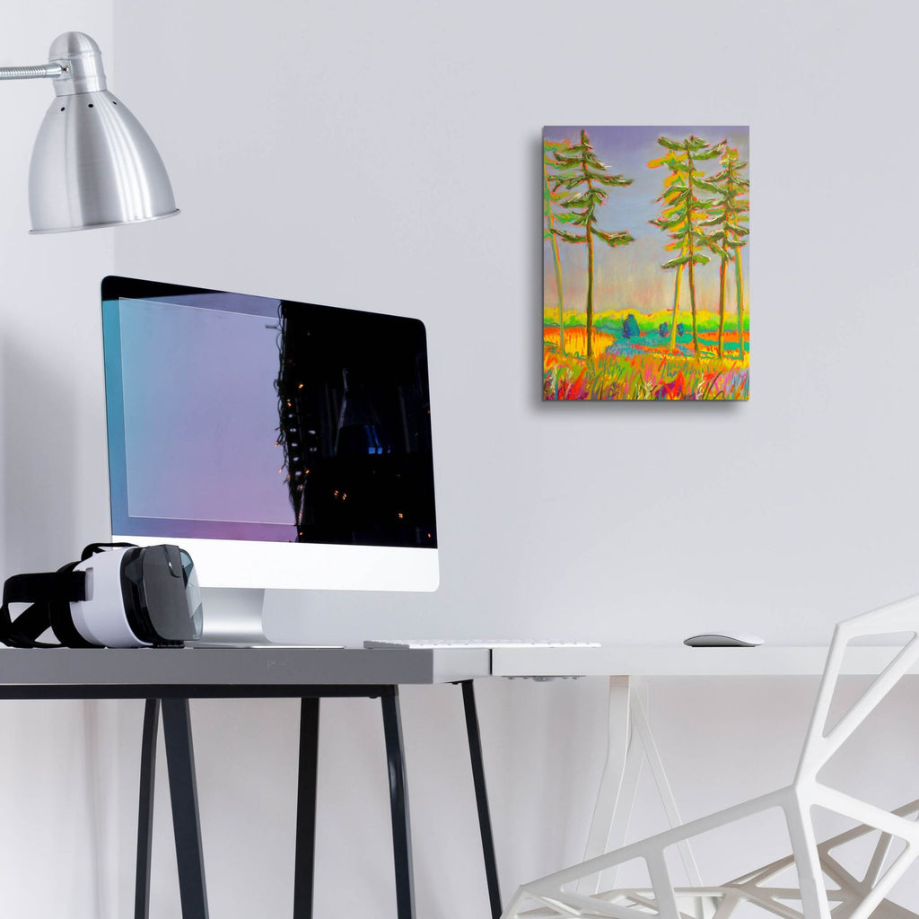 The Pines by Bebe Keith - 12x16 acrylic wall art in a room