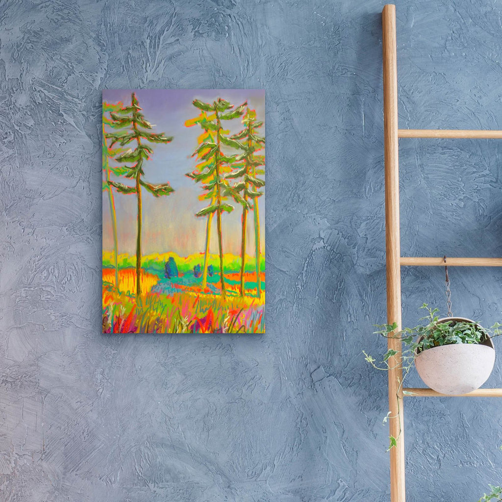 The Pines by Bebe Keith - 16x24 acrylic wall art in a room