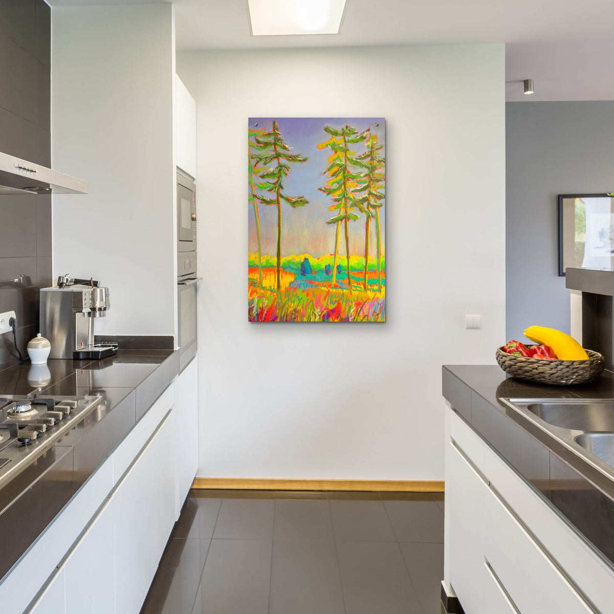 The Pines by Bebe Keith - 24x36 acrylic wall art in a room