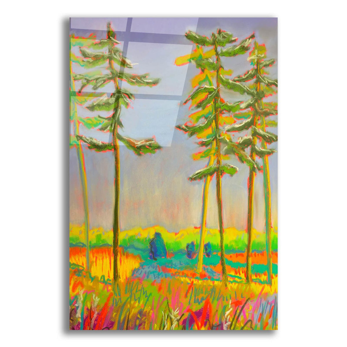 The Pines by Bebe Keith acrylic glass wall art
