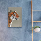 Tiger Mood by Bebe Keith - 16x24 acrylic wall art in a room