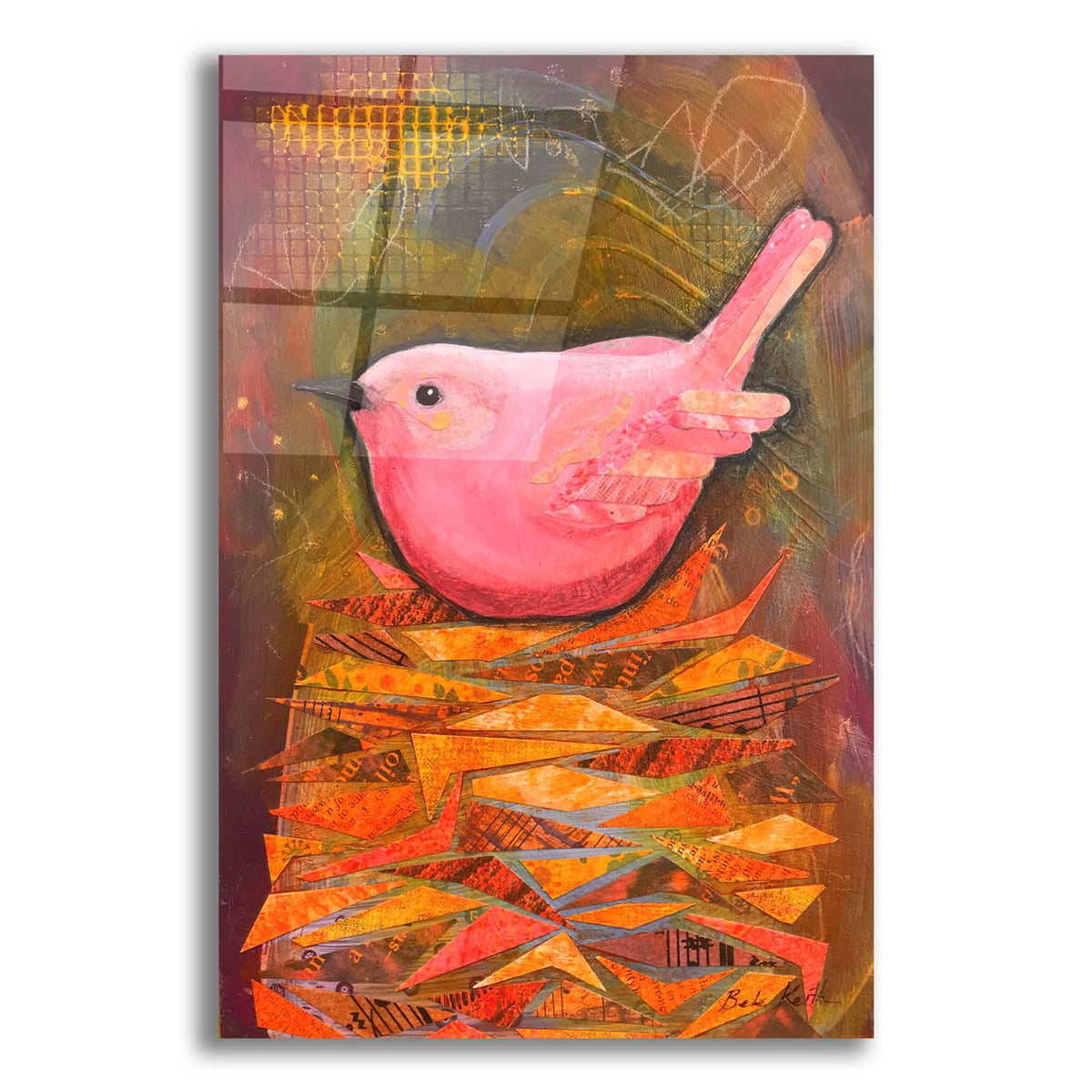 Waiting by Bebe Keith acrylic glass wall art