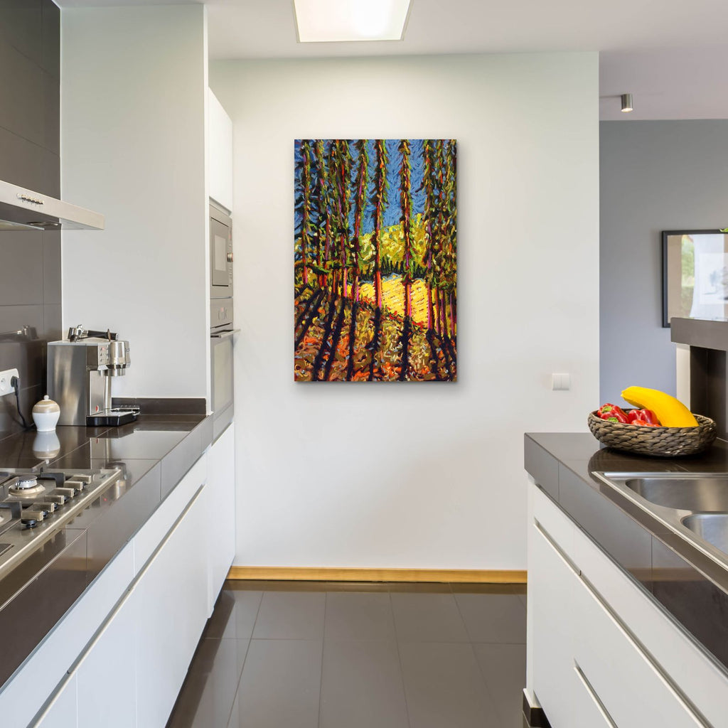 Windbreak by Bebe Keith - 24x36 acrylic wall art in a room