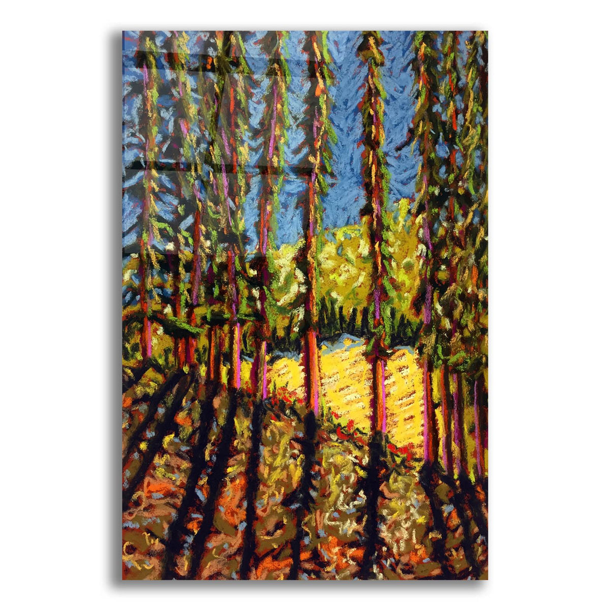 Windbreak by Bebe Keith acrylic glass wall art