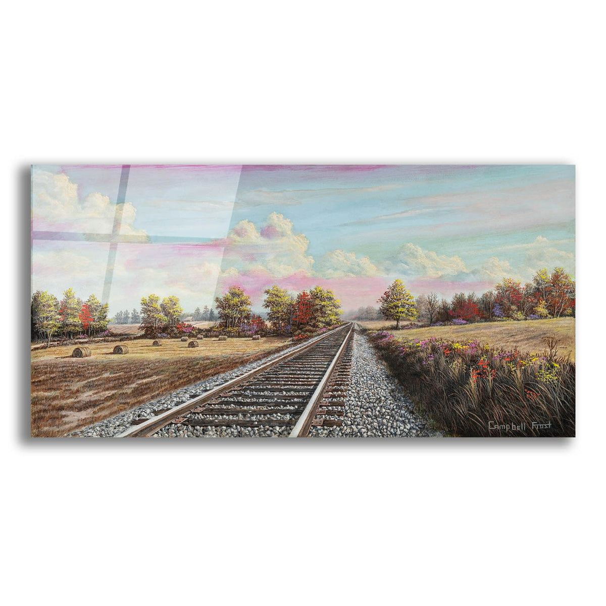Atlantic Coast Line by Campbell Frost acrylic glass wall art
