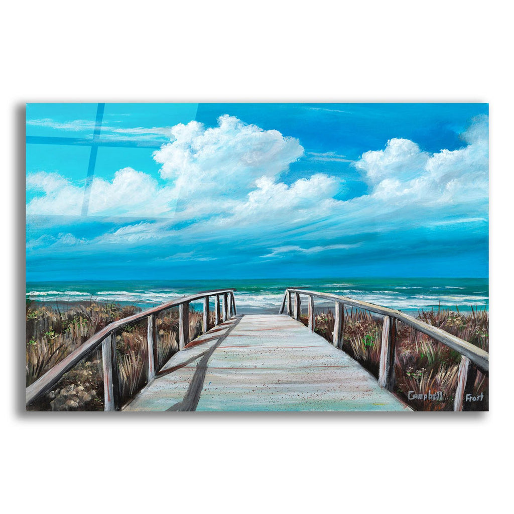 Beach Pier by Campbell Frost acrylic glass wall art