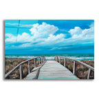 Beach Pier by Campbell Frost acrylic glass wall art