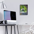 Blue Ridge Loop by Campbell Frost - 12x16 acrylic wall art in a room
