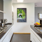 Blue Ridge Loop by Campbell Frost - 24x36 acrylic wall art in a room