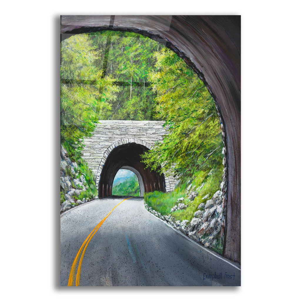 Blue Ridge Loop by Campbell Frost acrylic glass wall art