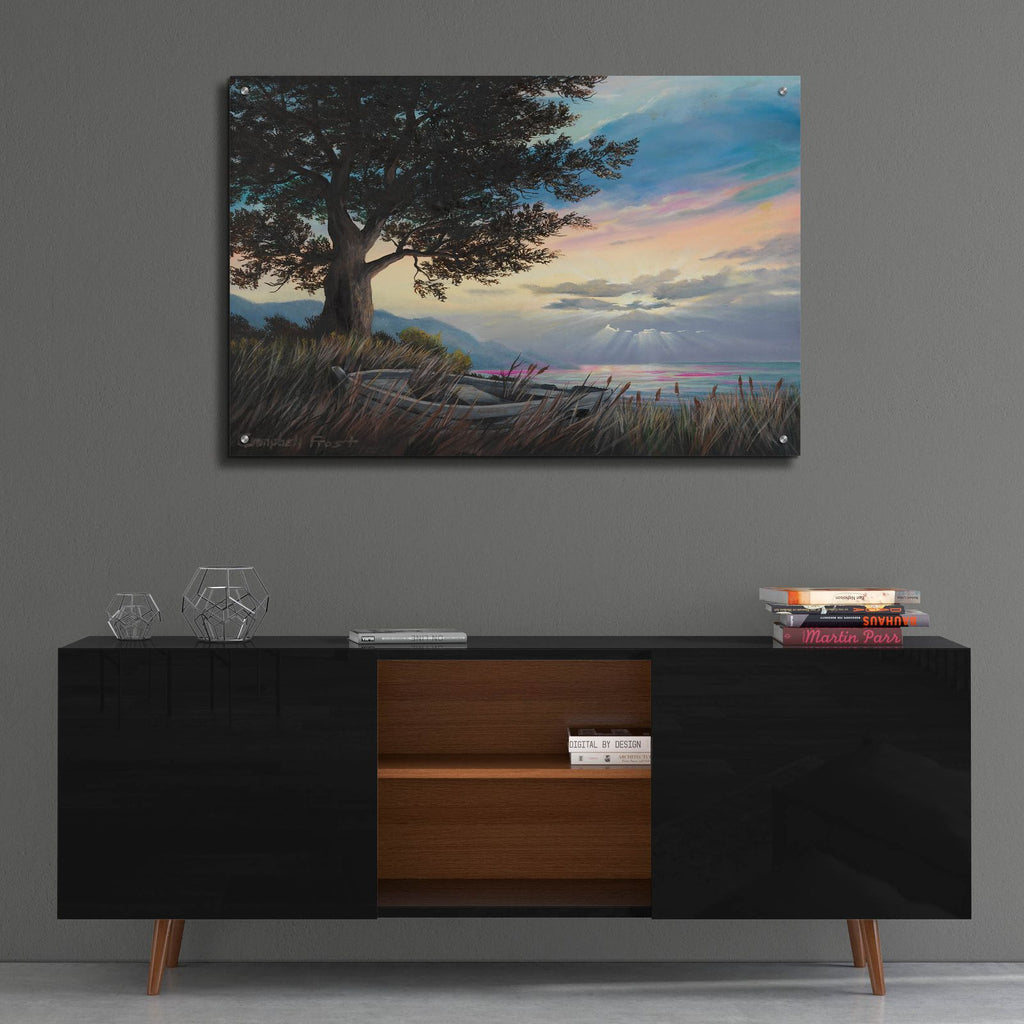 Blue Ridge Morn by Campbell Frost - 36x24 acrylic wall art in a room