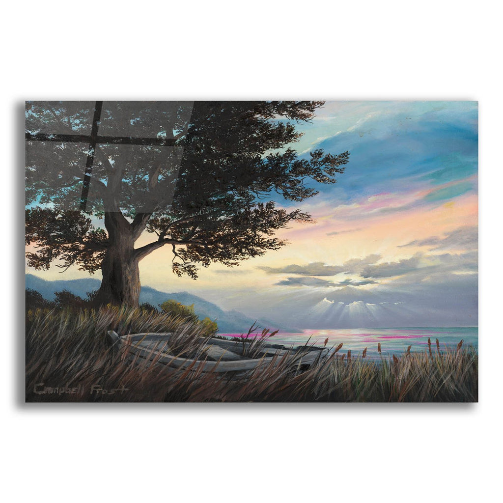 Blue Ridge Morn by Campbell Frost acrylic glass wall art