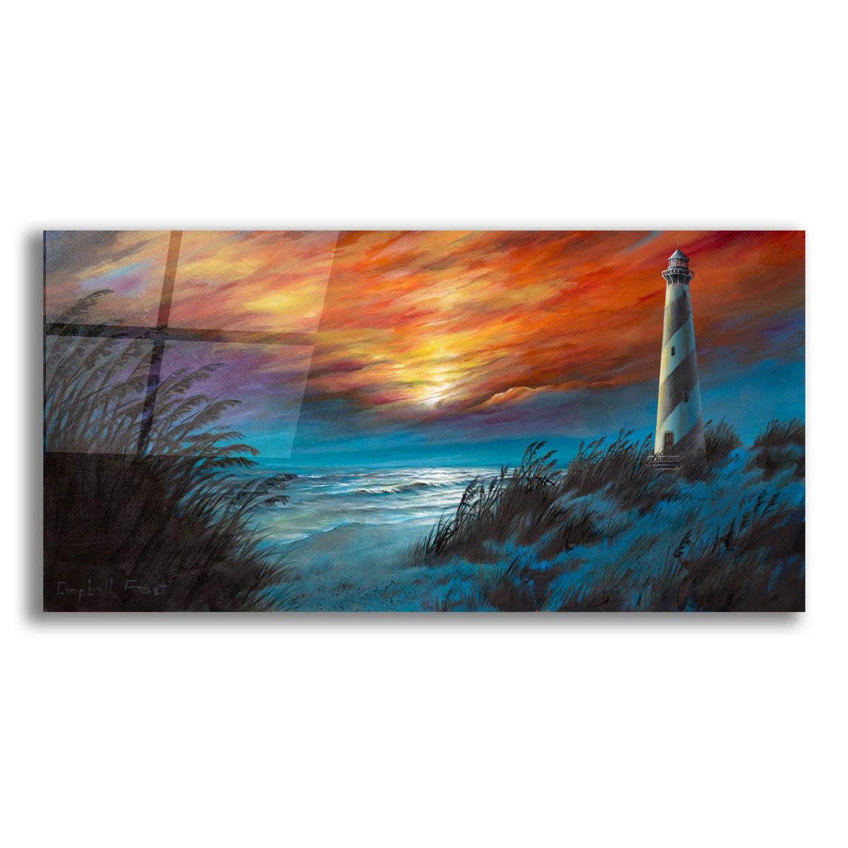 Carolina Light by Campbell Frost acrylic glass wall art