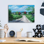 Country Road by Campbell Frost - 16x12 acrylic wall art in a room