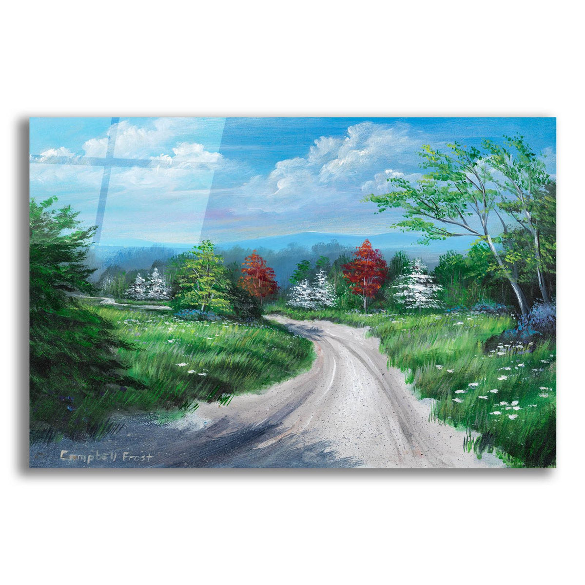 Country Road by Campbell Frost acrylic glass wall art
