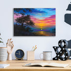 Eventide by Campbell Frost - 16x12 acrylic wall art in a room