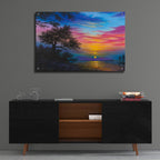 Eventide by Campbell Frost - 36x24 acrylic wall art in a room