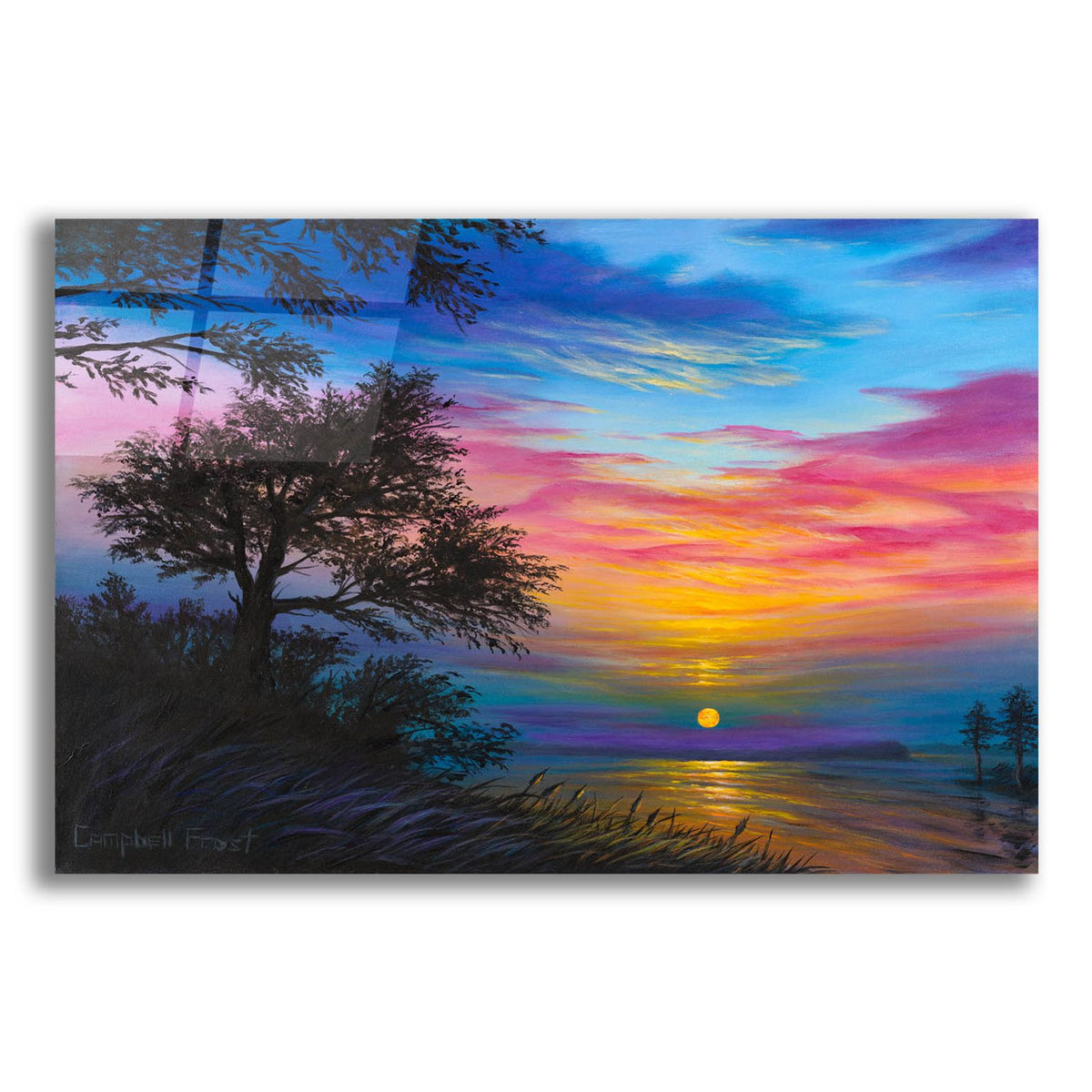 Eventide by Campbell Frost acrylic glass wall art