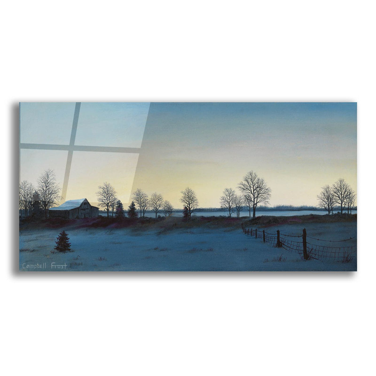 Gray Morning by Campbell Frost acrylic glass wall art