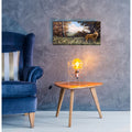 King Of The Blue Ridge by Campbell Frost - 24x12 acrylic wall art in a room