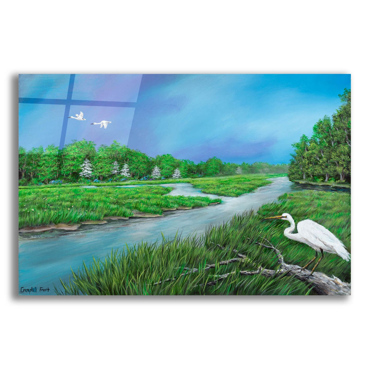 Low Country by Campbell Frost acrylic glass wall art