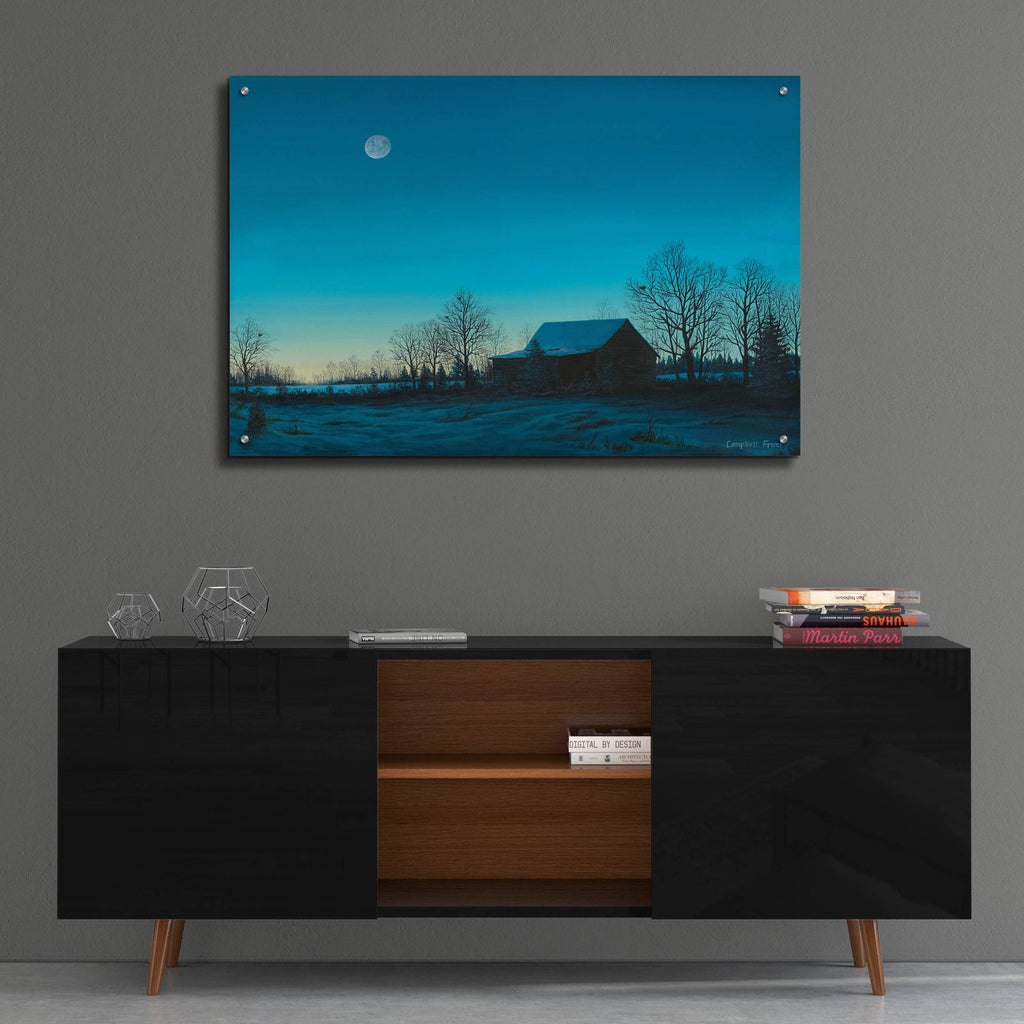 Nightfall by Campbell Frost - 36x24 acrylic wall art in a room