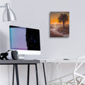 Palmetto Sunrise by Campbell Frost - 12x16 acrylic wall art in a room