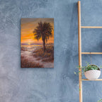Palmetto Sunrise by Campbell Frost - 16x24 acrylic wall art in a room