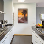 Palmetto Sunrise by Campbell Frost - 24x36 acrylic wall art in a room