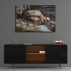 Parking Space by Campbell Frost - 36x24 acrylic wall art in a room
