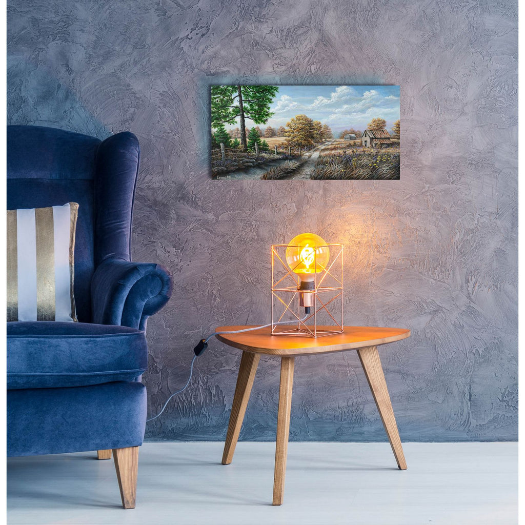 Summer Shadows by Campbell Frost - 24x12 acrylic wall art in a room