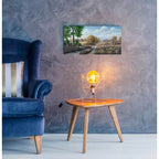 Summer Shadows by Campbell Frost - 24x12 acrylic wall art in a room