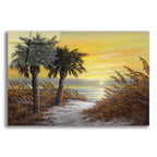 Sunset Path To The Beach by Campbell Frost acrylic glass wall art