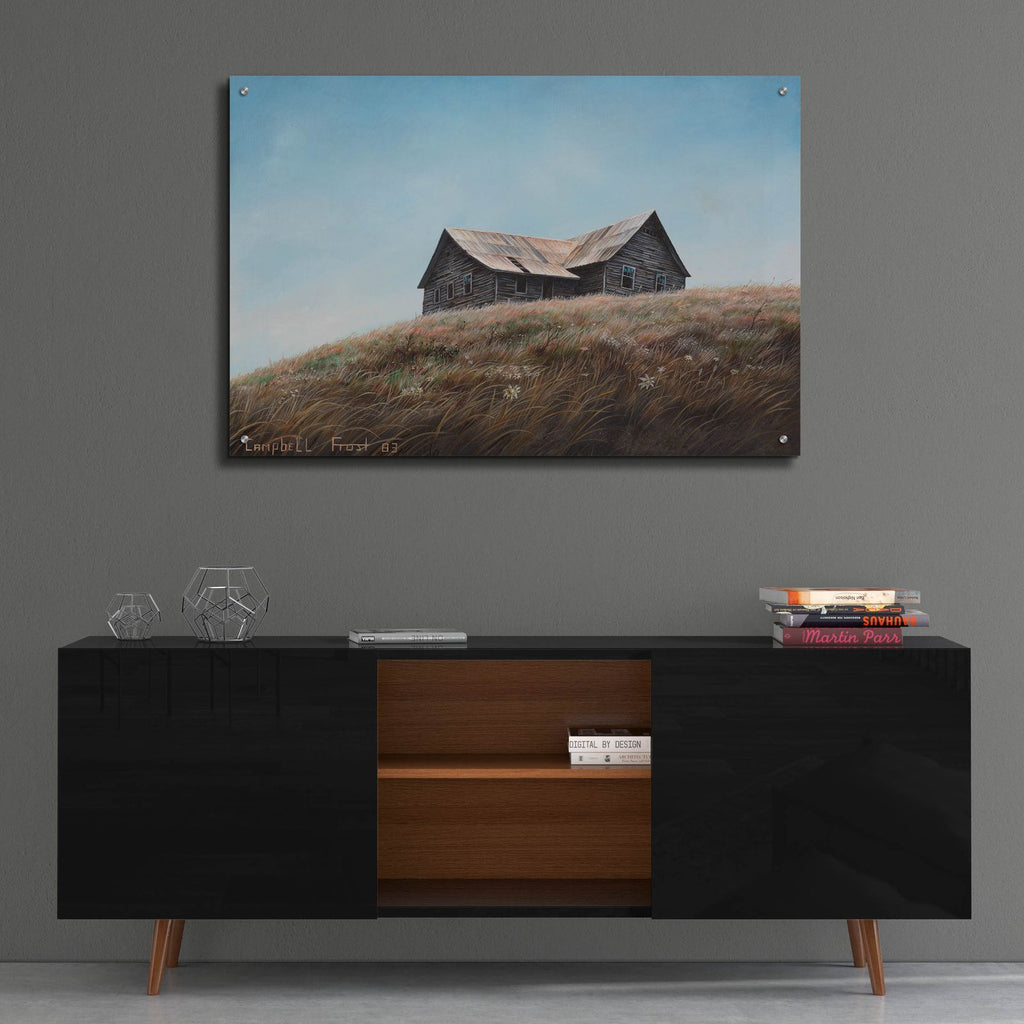 Up On A Hill by Campbell Frost - 36x24 acrylic wall art in a room